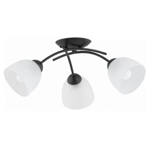 Torizo lampa sufitowa 3xE27 czarna 62660