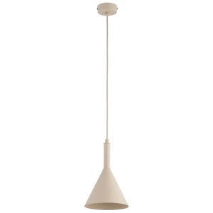 Velvet lampa wisząca E27 beżowa 61682