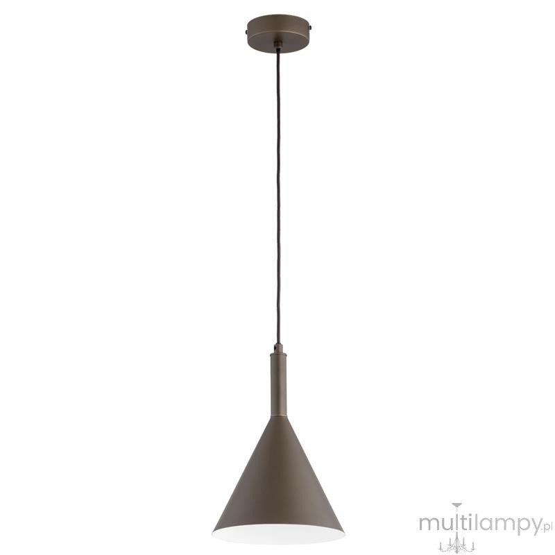 Velvet Metalik lampa wisząca E27 beżowa 61681