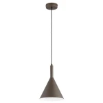 Velvet Metalik lampa wisząca E27 beżowa 61681