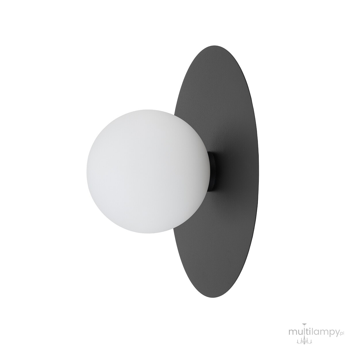 Saturn M kinkiet 1xG9 czarny 12436