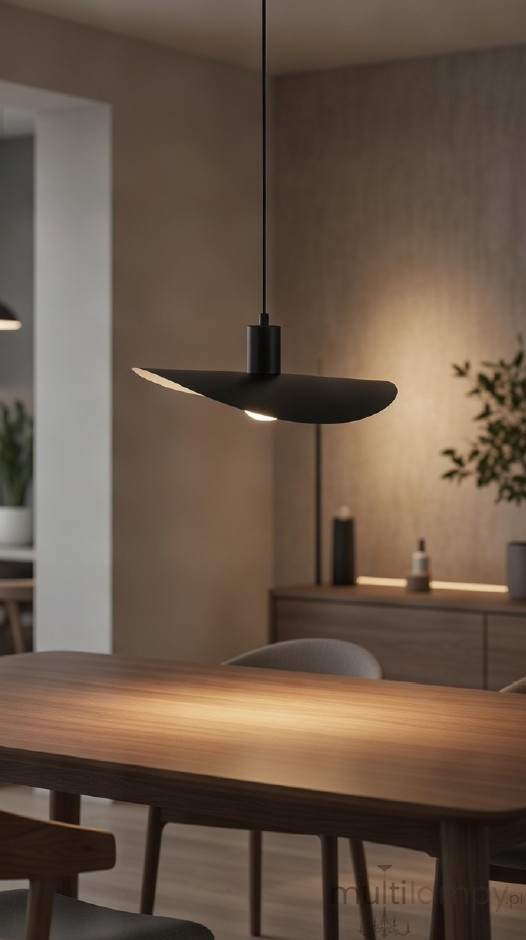 Savana D39 lampa wisząca E27 czarna 61624
