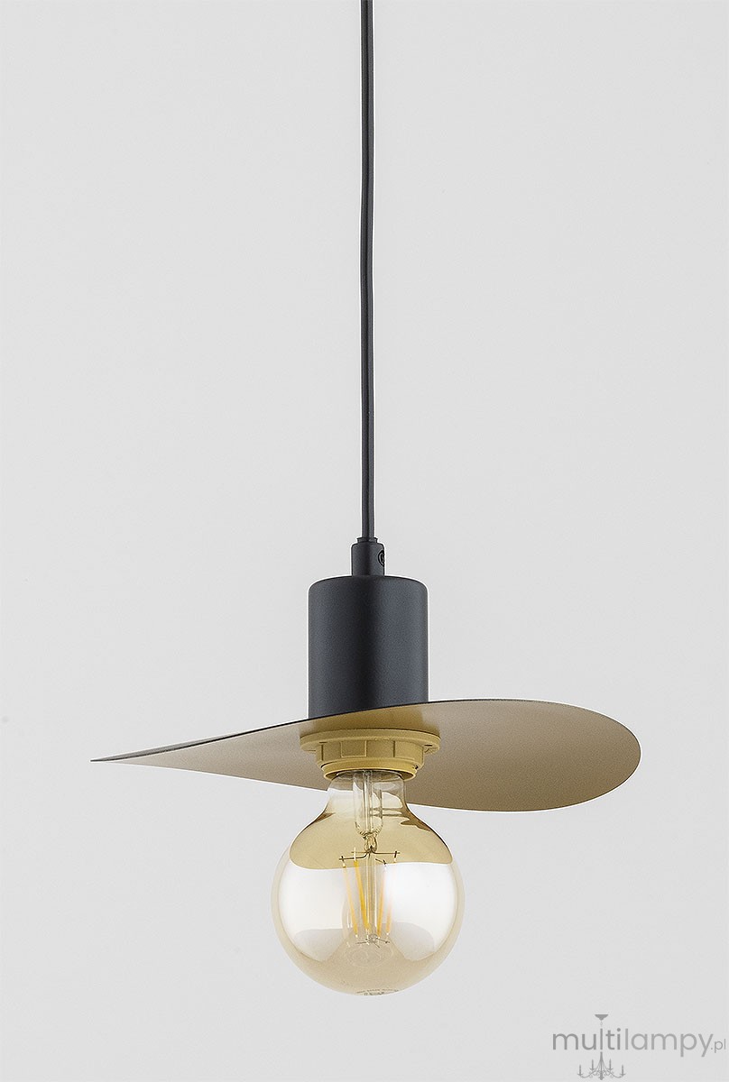 Savana D23 lampa wisząca E27 czarna 61625