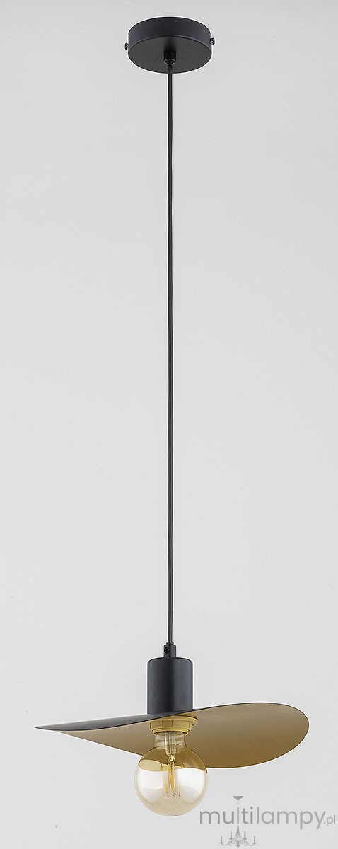 Savana D30 lampa wisząca E27 czarna 61627