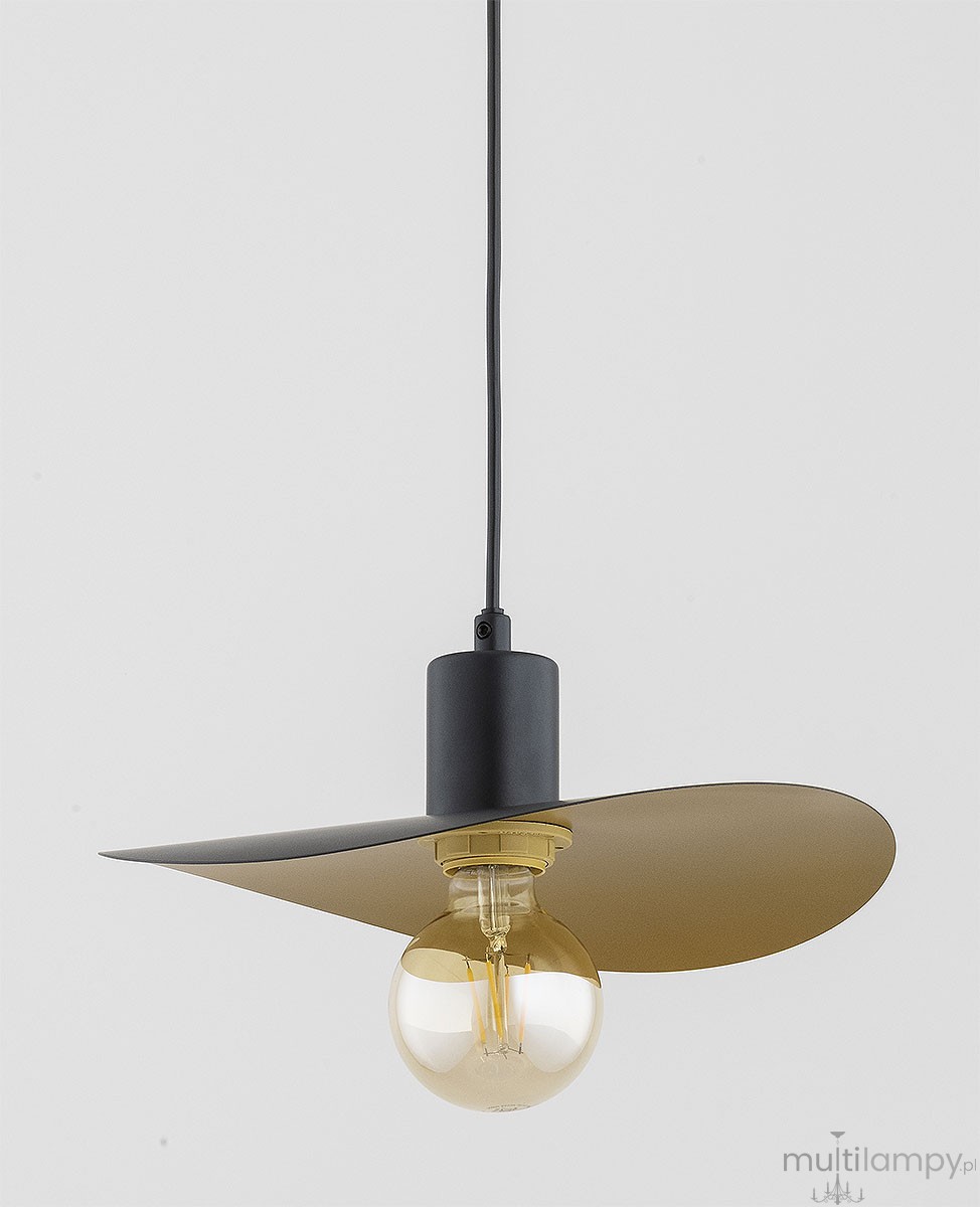 Savana D30 lampa wisząca E27 czarna 61627