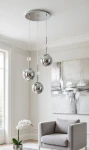 Arvena lampa wisząca 3xE14 chrom 62641