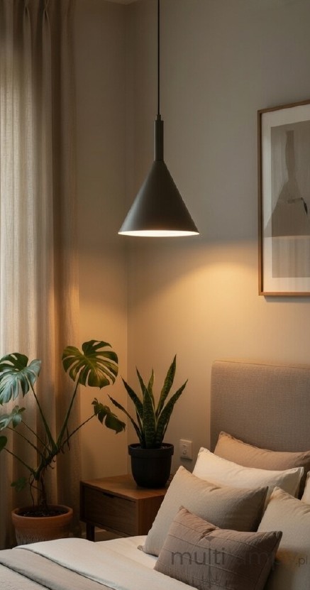 Velvet Metalik lampa wisząca E27 beżowa 61681