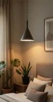 Velvet Metalik lampa wisząca E27 beżowa 61681
