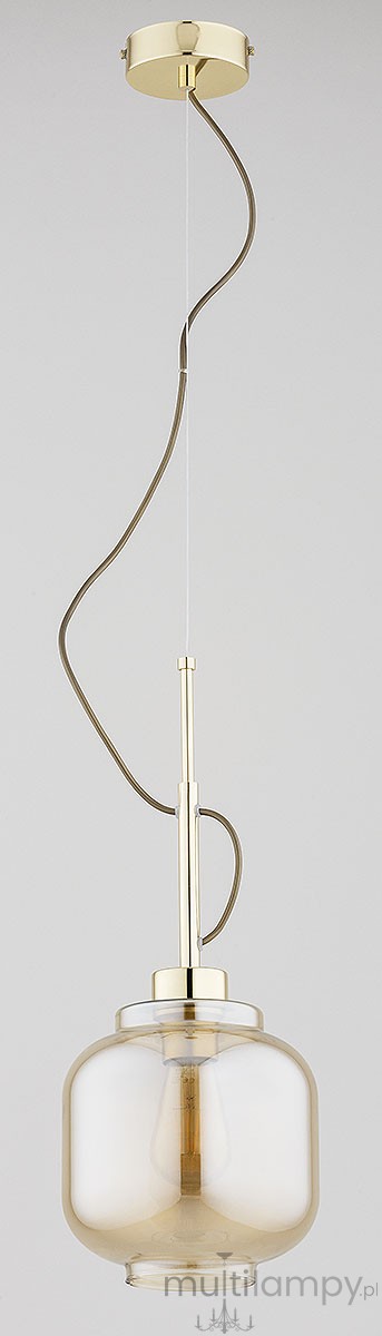 Lexa lampa wisząca E27 złota 61579