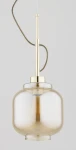 Lexa lampa wisząca E27 złota 61579
