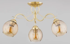 Naria lampa sufitowa 3xE27 złota 62377