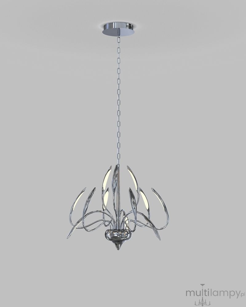 Hampton lampa wisząca 12xLED 57W chrom 5326-1201