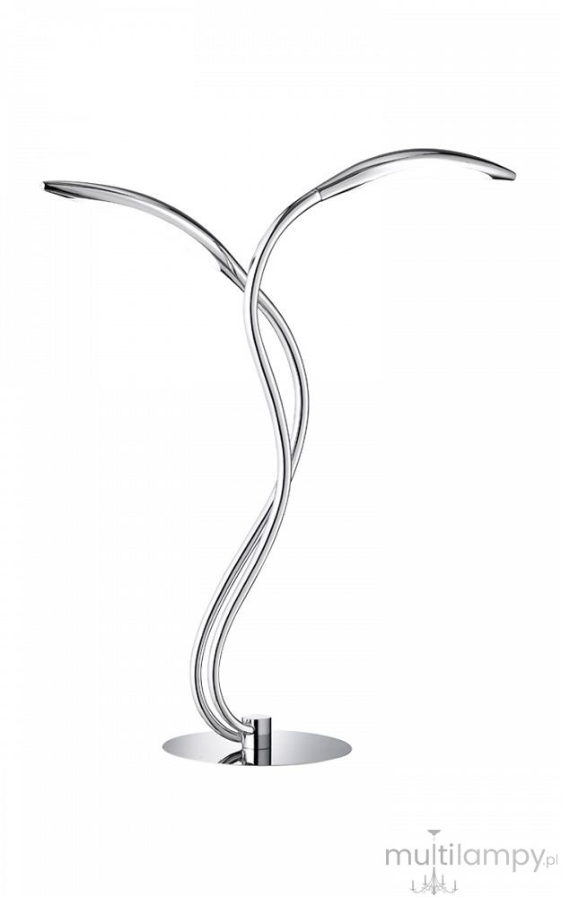 Hampton lampa stołowa 2xLED 10,4W chrom 8326-0201