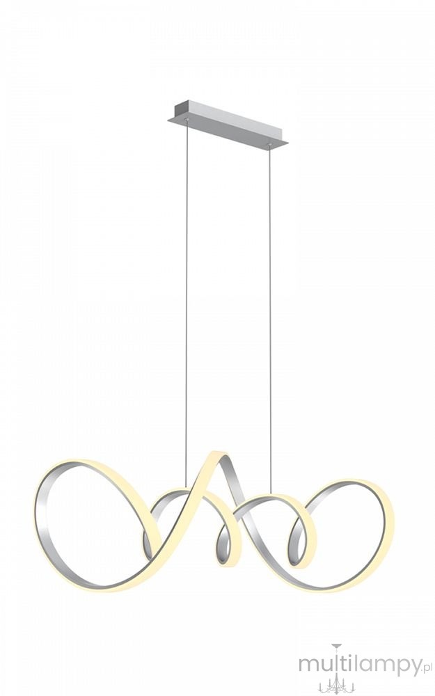 Toronto lampa wisząca LED 64W srebrna 7095-0163