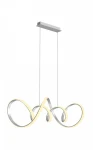 Toronto lampa wisząca LED 64W srebrna 7095-0163