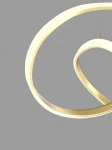 Art lampa wisząca LED 138W złota 7097-0115