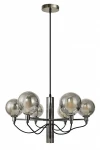 Classico lampa wisząca 6xG9 czarny chrom 6221-0610