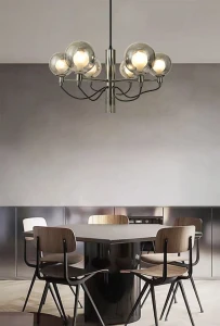 Classico lampa wisząca 6xG9 czarny chrom 6221-0610