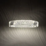 Luxora Round lampa wisząca LED 30W 3000K nikiel 11705