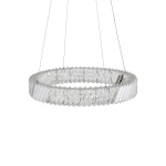 Luxora Round lampa wisząca LED 30W 3000K nikiel 11705
