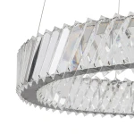Luxora Round lampa wisząca LED 30W 3000K nikiel 11705