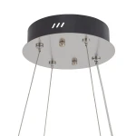 Luxora Round lampa wisząca LED 30W 3000K nikiel 11705