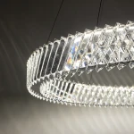 Luxora Round lampa wisząca LED 30W 3000K nikiel 11705