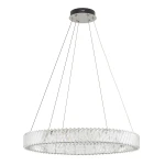 Luxora Round lampa wisząca LED 38W 3000K nikiel 11706
