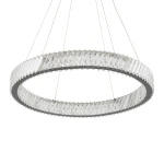 Luxora Round lampa wisząca LED 38W 3000K nikiel 11706
