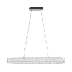 Luxora Oval lampa wisząca LED 40W 3000K nikiel 11707