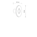 Axion kinkiet elewacyjny LED 8W 3000K IP65 grafitowa 11937