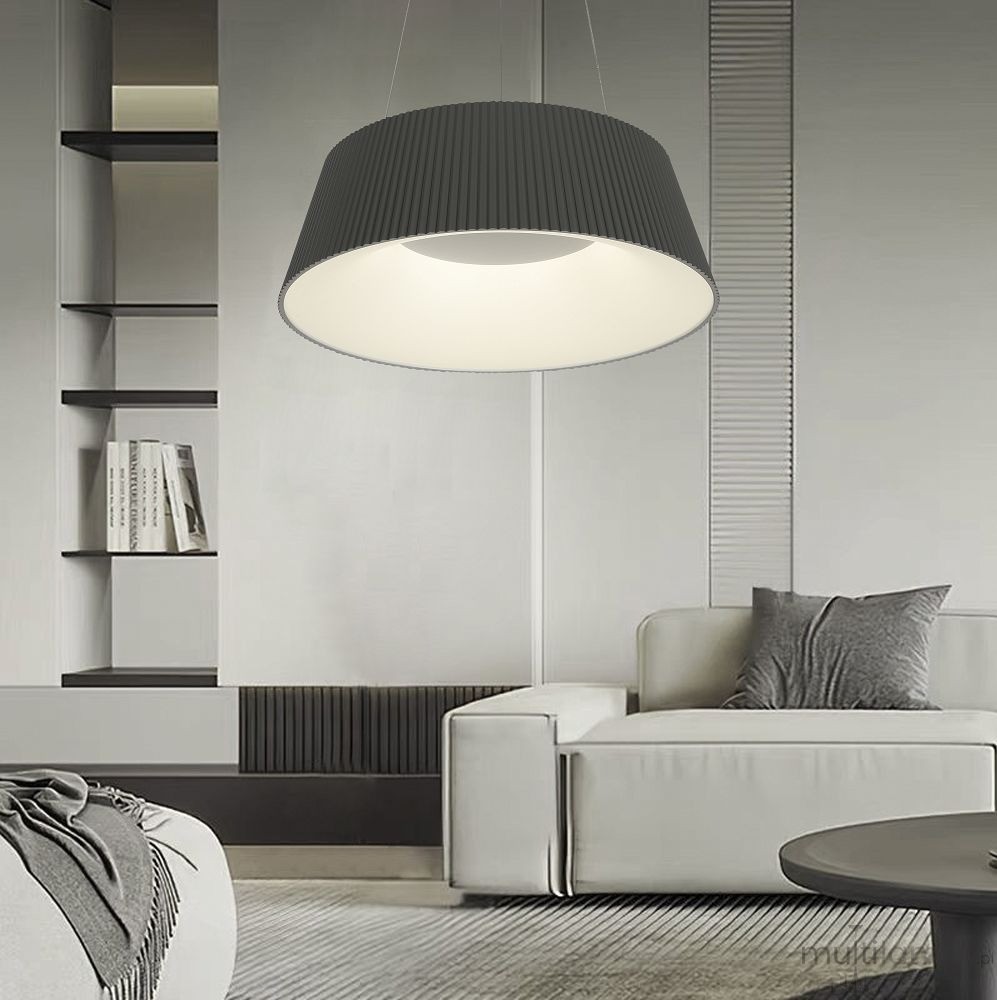 Sella lampa wisząca LED 25W CCT antracyt 6222-0150