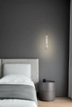 Cilindro lampa wisząca LED 9W czarna 6223-0110