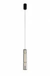 Cilindro lampa wisząca LED 9W czarna 6223-0110