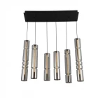 Cilindro lampa wisząca 6xLED 54W czarna 6223-0610