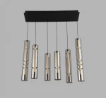 Cilindro lampa wisząca 6xLED 54W czarna 6223-0610
