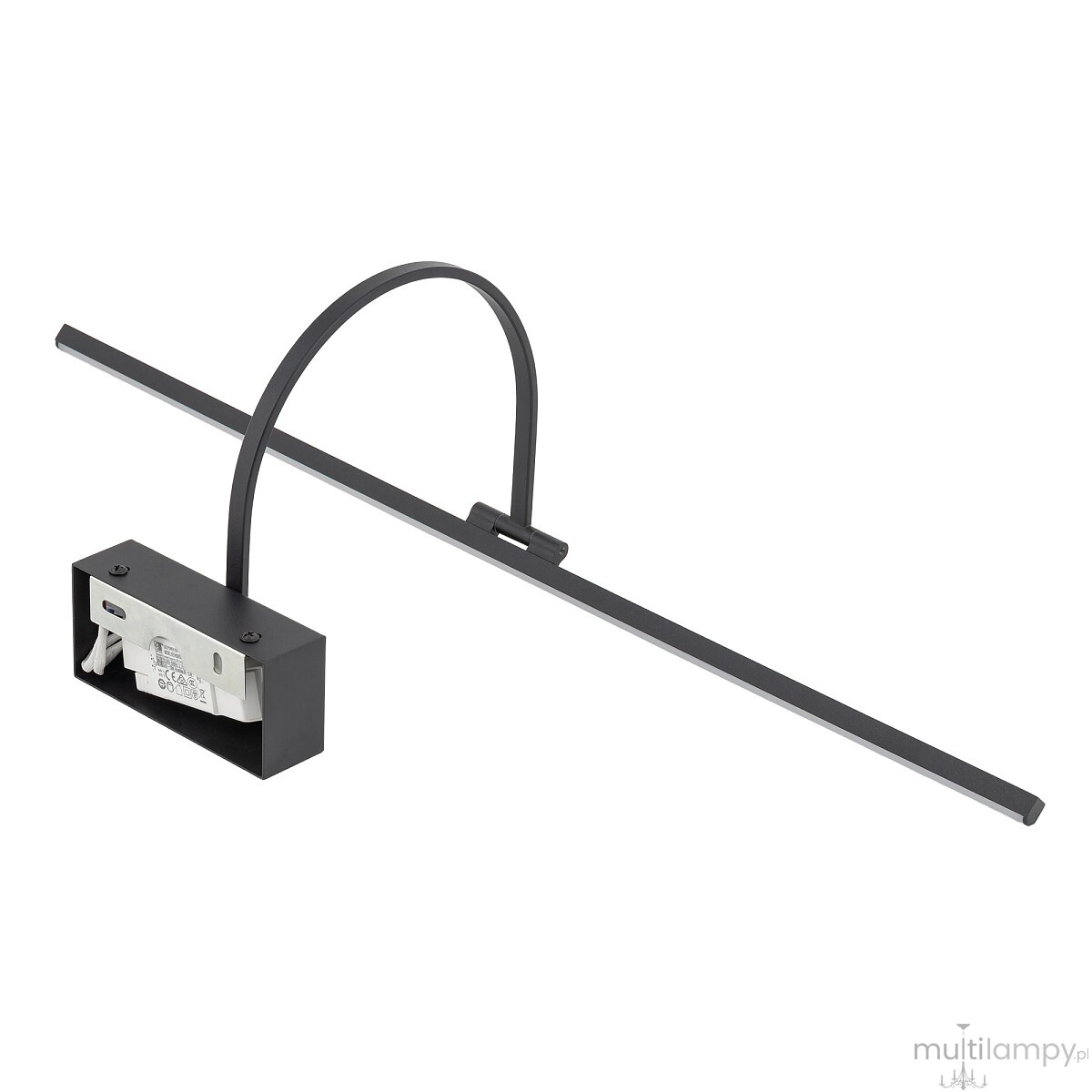 Artline M kinkiet LED 6W 3000K czarny 11958