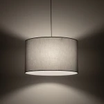 Hotel Mood lampa wisząca 1xE27 chrom/szary 11791