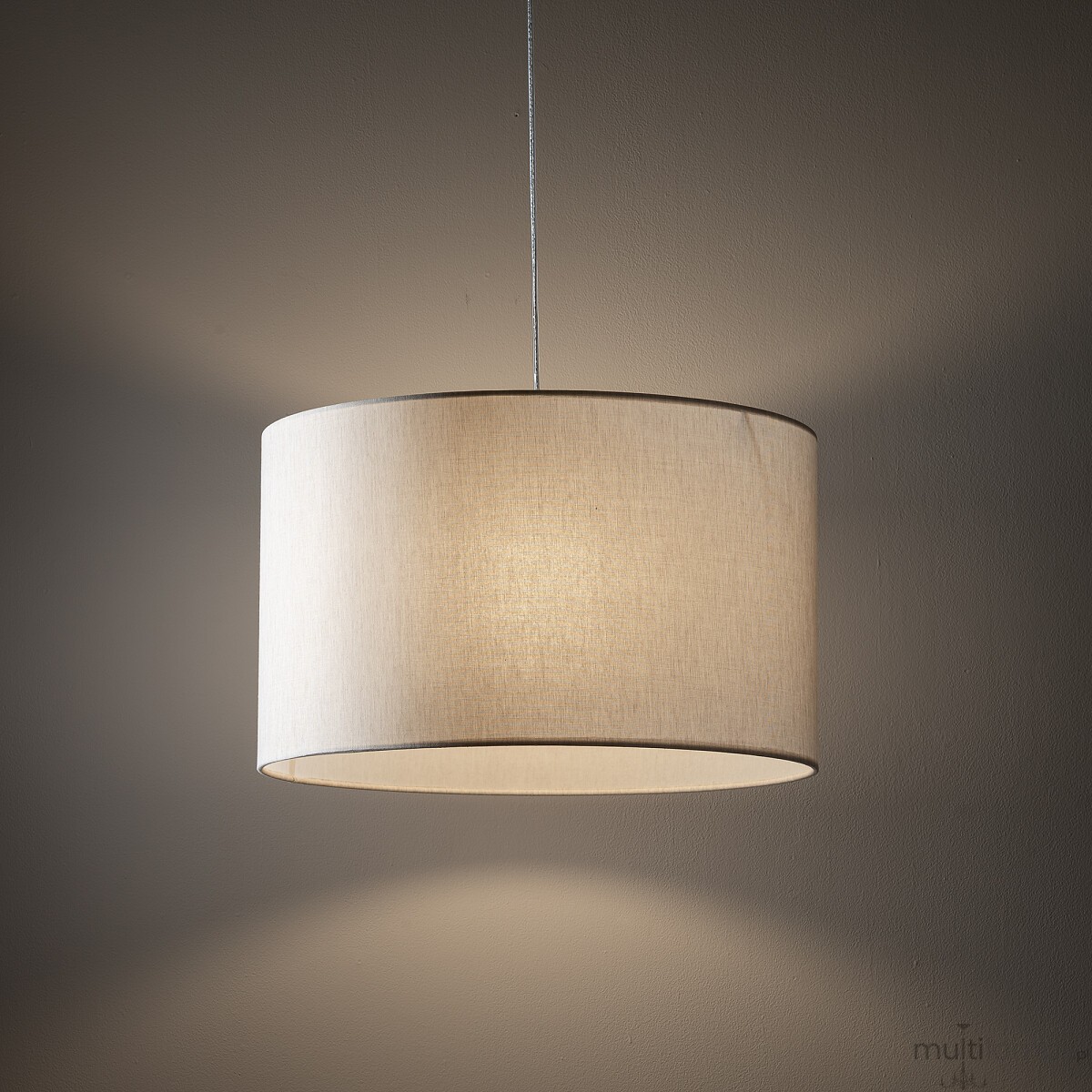 Hotel Mood lampa wisząca 1xE27 chrom/kremowy 11783