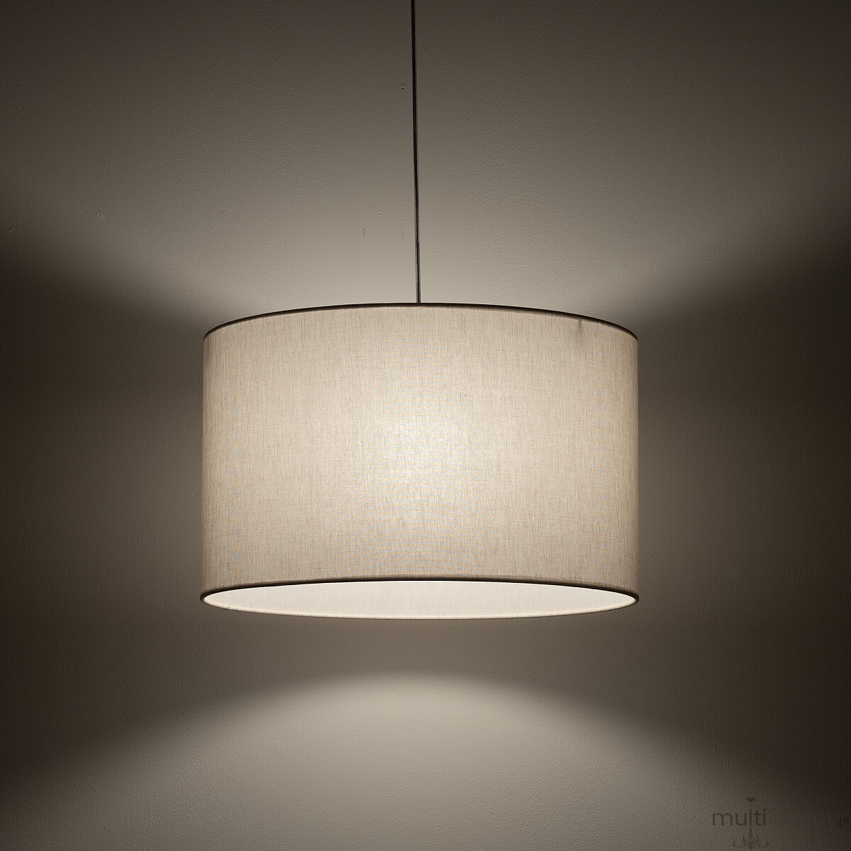Hotel Mood lampa wisząca 1xE27 chrom/kremowy 11783