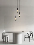 Ronda lampa wisząca 3xLED 24W CCT czarna 6224-0310