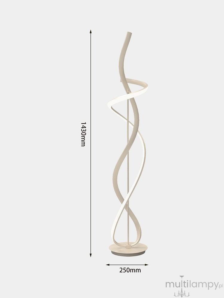 Bandol lampa podłogowa LED 42W piaskowa 3064-113