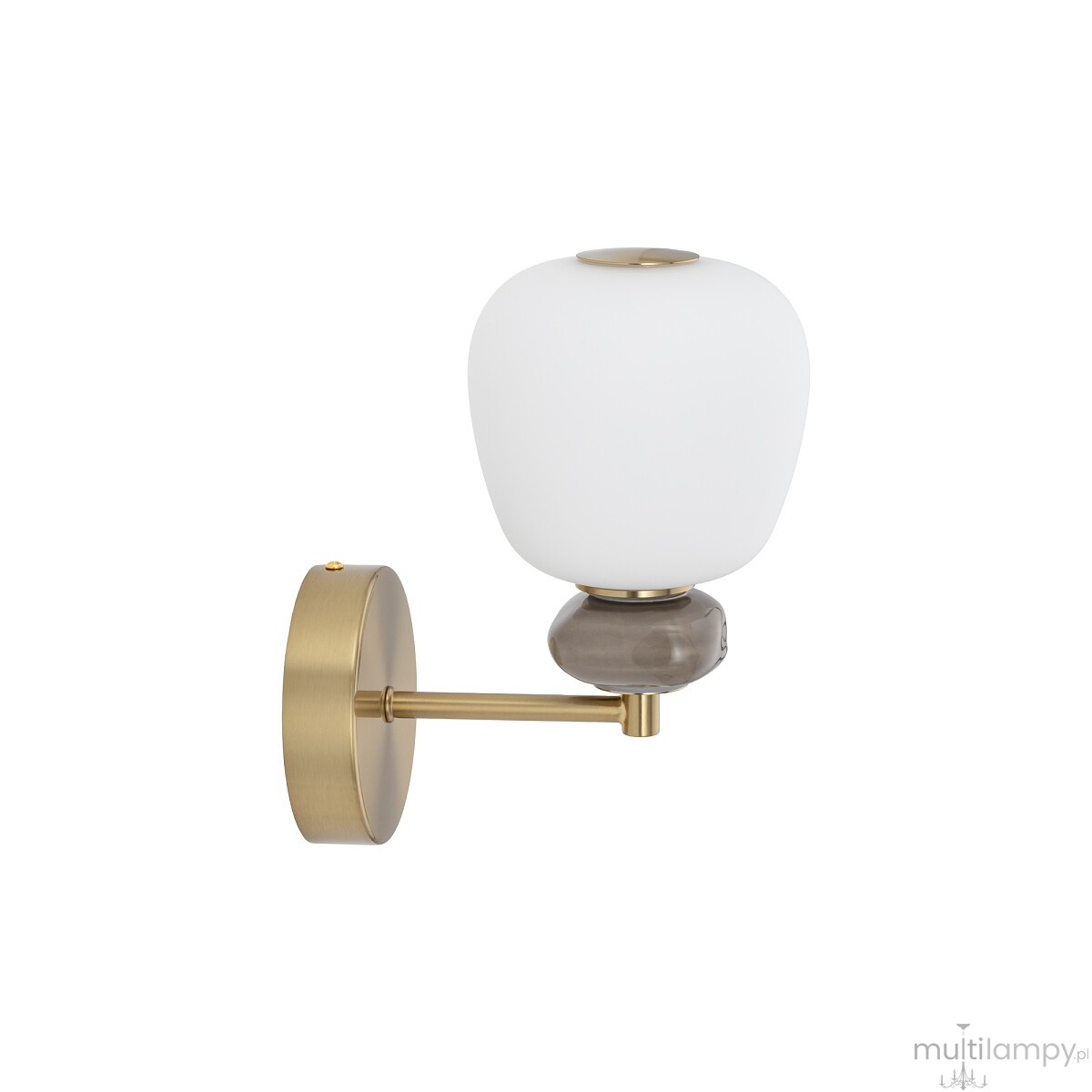 Ceramic kinkiet LED 8W 3000K złoty 11703