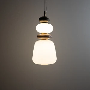 Ceramic lampa wisząca LED 12W 3000K złoty 11702