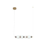Ceramic lampa wisząca LED 22W 3000K złoty 11700