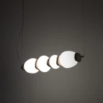 Ceramic lampa wisząca LED 22W 3000K złoty 11700