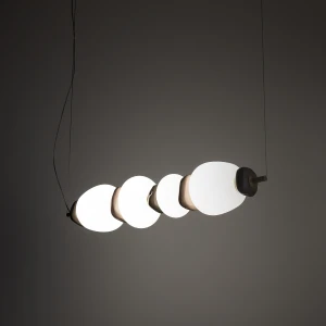 Ceramic lampa wisząca LED 22W 3000K złoty 11700