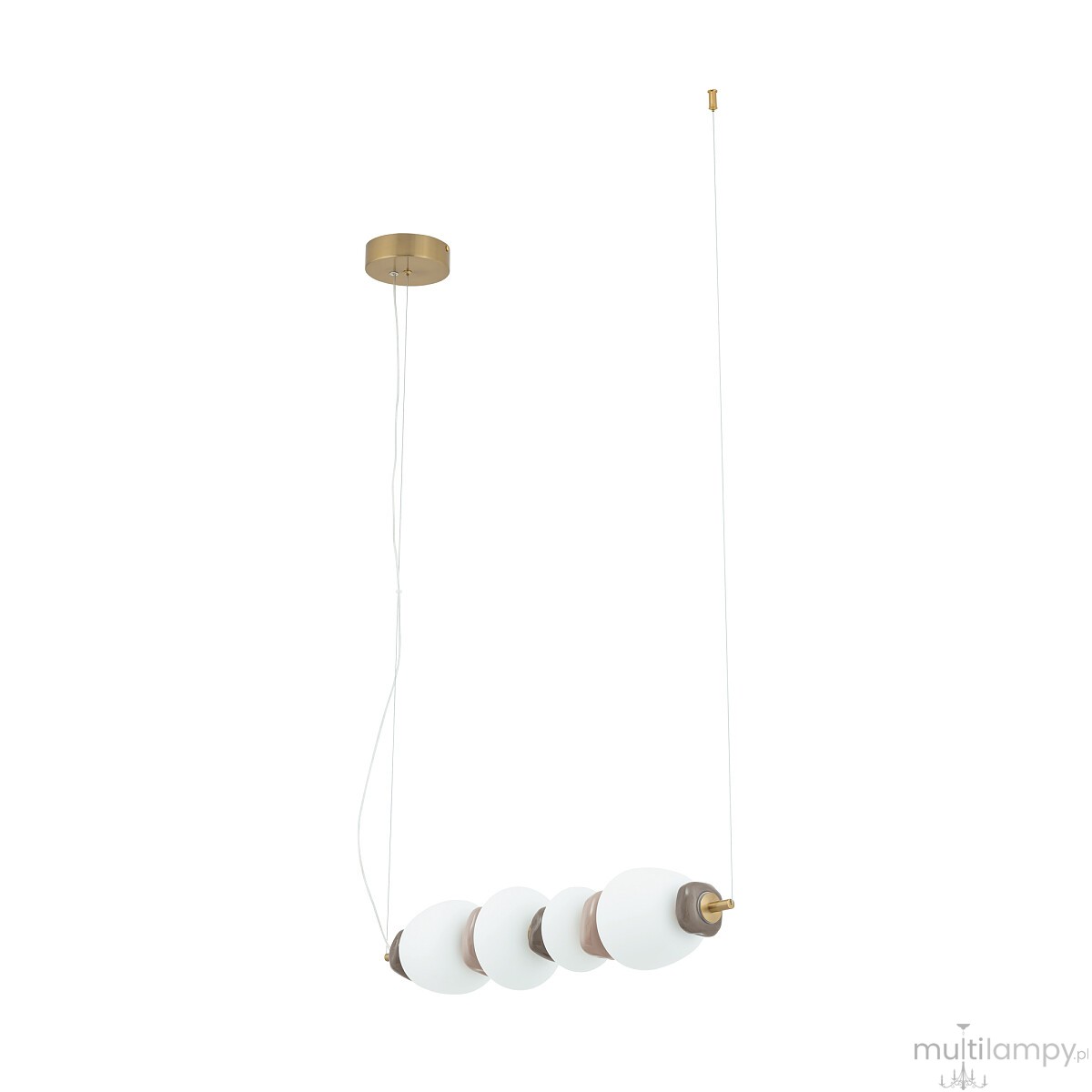 Ceramic lampa wisząca LED 22W 3000K złoty 11700