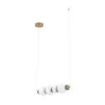 Ceramic lampa wisząca LED 22W 3000K złoty 11700
