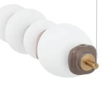 Ceramic lampa wisząca LED 22W 3000K złoty 11700